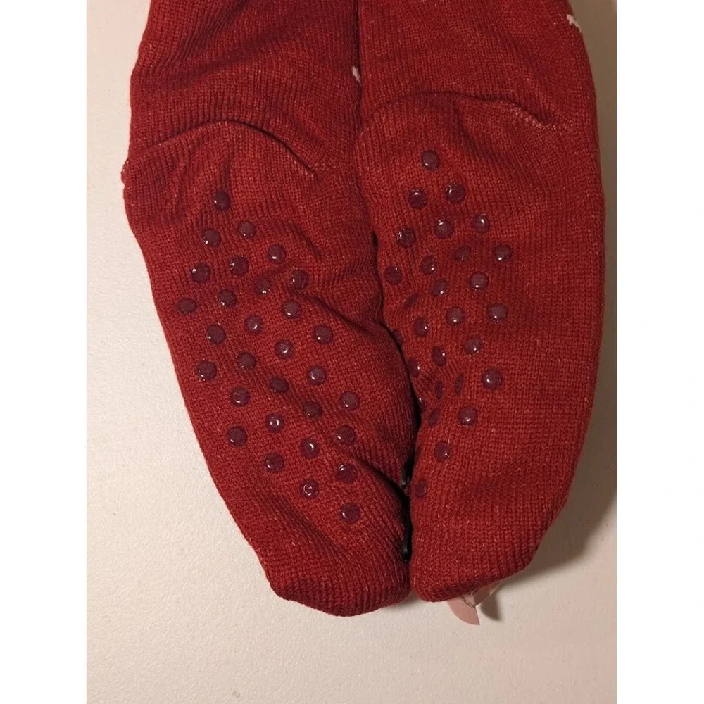 Alabama Crimson Tide Slipper Socks Non-Slip Sherpa Lined NOS‎ - Picture 2 of 3
